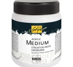 Acrylic Medium Struktur-Paste Grobsand