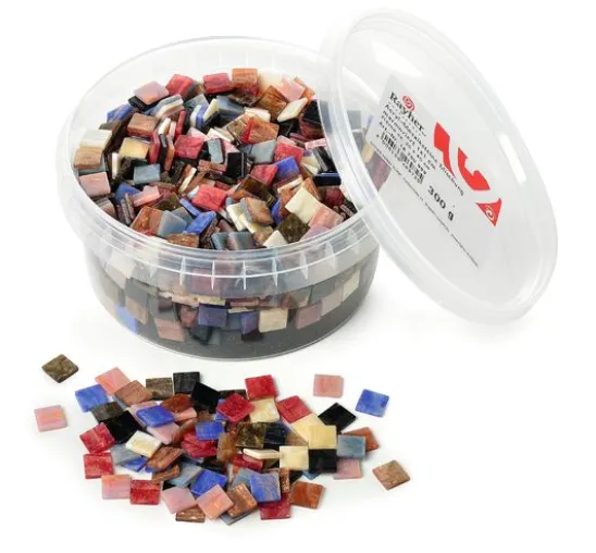 Acryl-Mosaiksteine "Marmoriert", 300g
