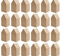 Adventskalender Papphäuser
