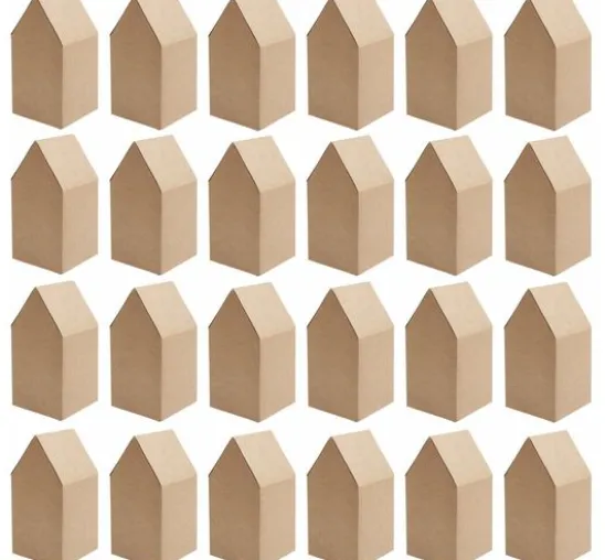 Adventskalender Papphäuser