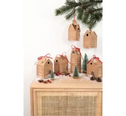 Adventskalender-Set "Lebkuchenhaus"