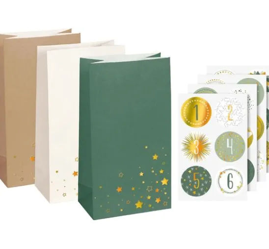 Adventskalender-Set "Sterne"