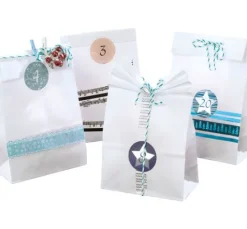 Adventskalender-Set "Weiß"