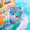 Adventskalender Stoffpanel "Paw Patrol Mighty Pups", ca. 150 x 80 cm