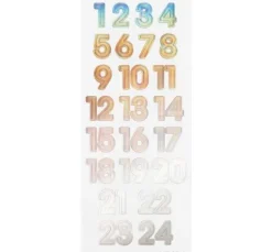 Adventskalenderzahlen
