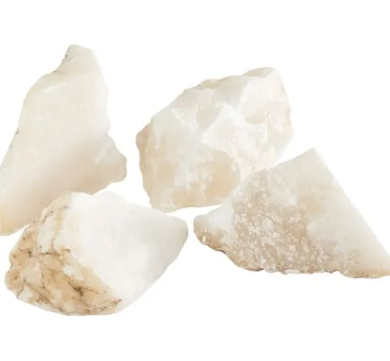 Alabaster, 1,5 kg, weiß-grau