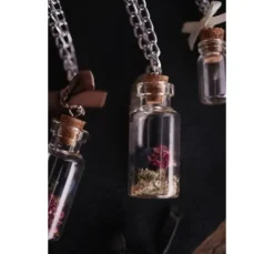 Anhänger Glasflasche
