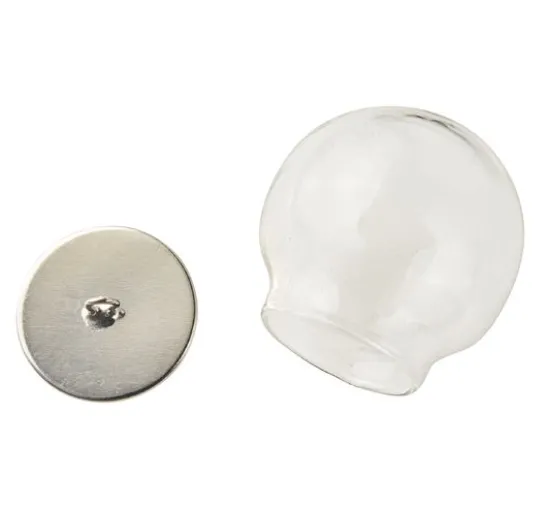 Anhänger "Glaskugel", 2-teilig