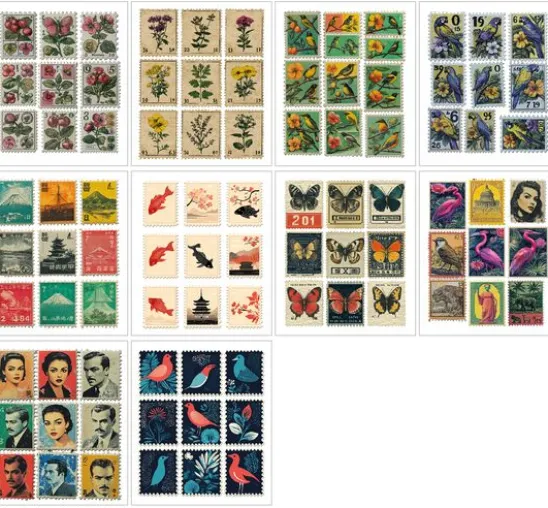 Art Stickers "Faraway Mail"