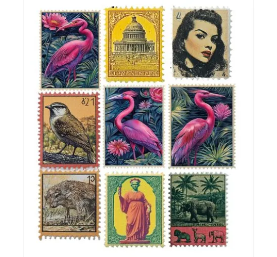 Art Stickers "Faraway Mail"