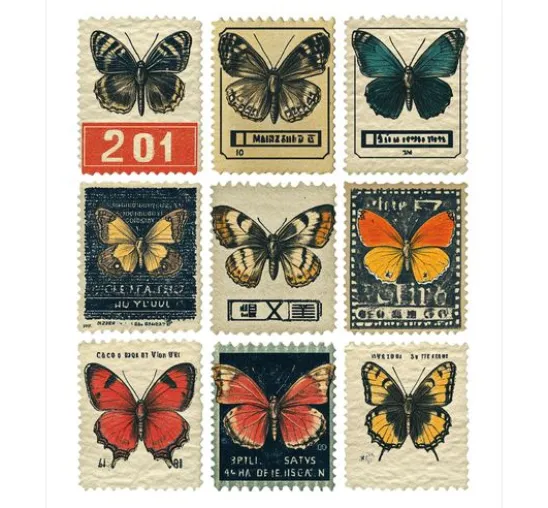Art Stickers "Faraway Mail"