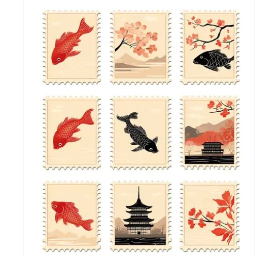 Art Stickers "Faraway Mail"