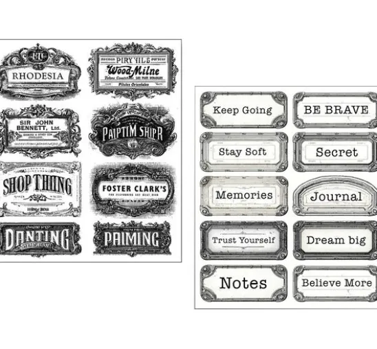Art Stickers "Lithographs"