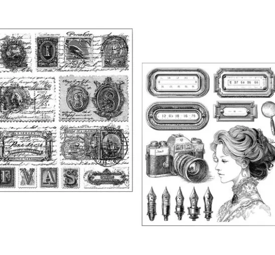 Art Stickers "Lithographs"