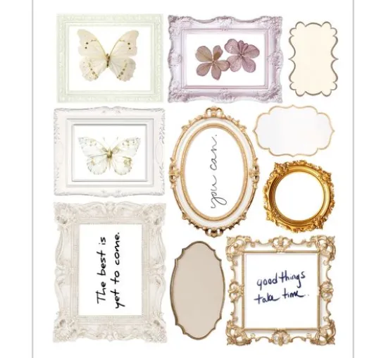 Art Stickers "Whisper Frames"