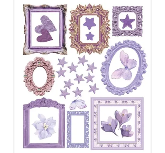 Art Stickers "Whisper Frames"