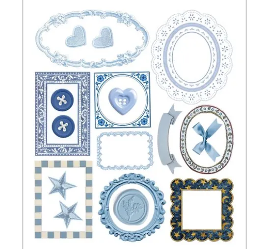 Art Stickers "Whisper Frames"