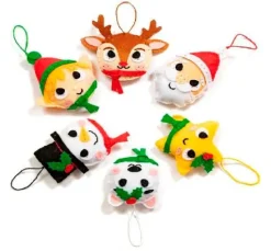 Avenue Mandarine Kreativ-Box Nähen Mini Couz’IN "Weihnachtsanhänger"
