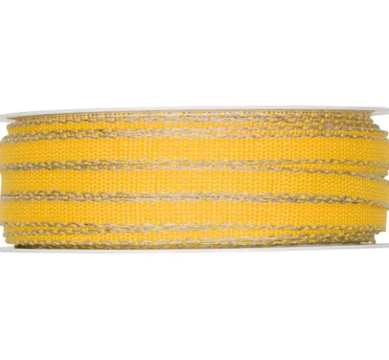 Band mit Leinenkante