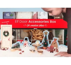 Bastelbox Wichteltür "Weihnachtsszenen"