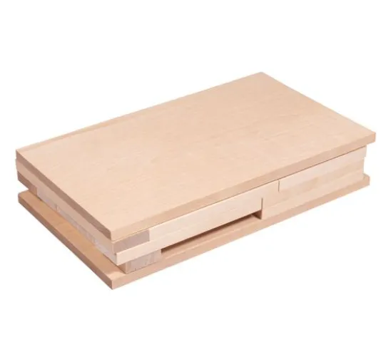 Bastelpackung Holz "Klötzchen & Platten"