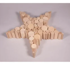 Bastelpackung Holz "Rundstäbe"