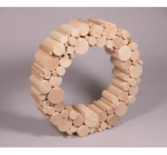 Bastelpackung Holz "Rundstäbe"