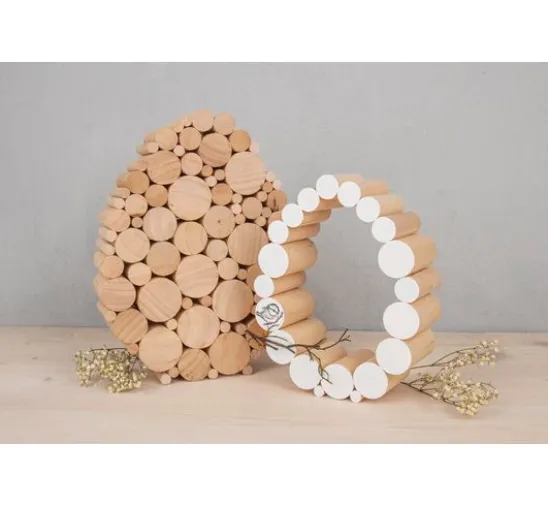 Bastelpackung Holz "Rundstäbe"