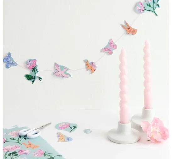 Bastelpapier-Block "La Vie En Rose"