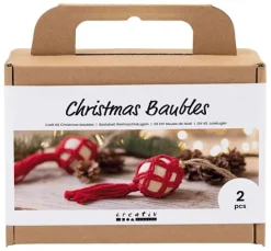 Bastelset Weihnachtskugeln