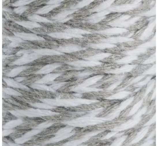Baumwollkordel, 2 mm, Rolle à 25 m