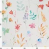Baumwoll-Stoff "Bunte Blumen"