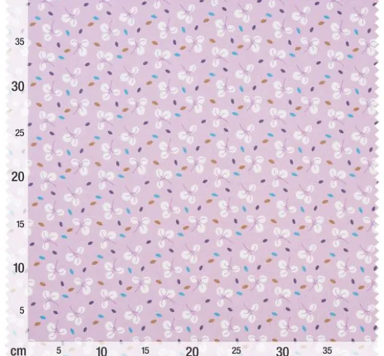 Baumwoll-Stoff "Clara Violet"
