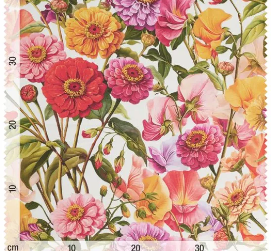 Baumwoll-Stoff "Cottage Garden"