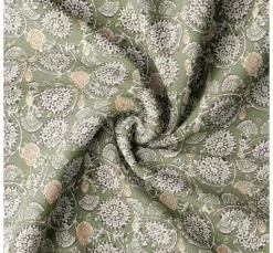 Baumwoll-Stoff "Jivana-Khaki"