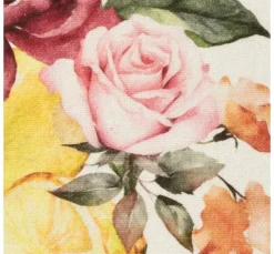 Baumwoll-Stoff "Lemon and Roses"