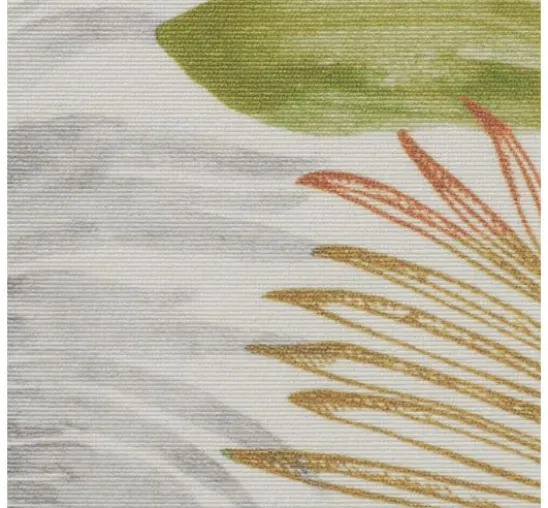 Baumwoll-Stoff "Palmen", Acryl beschichtet