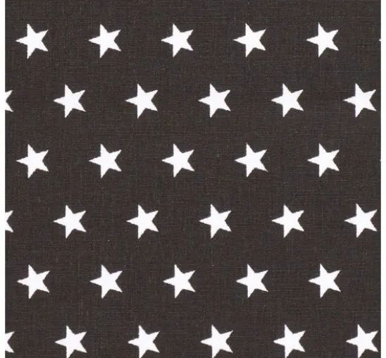 Baumwoll-Stoff Popeline "Sterne"