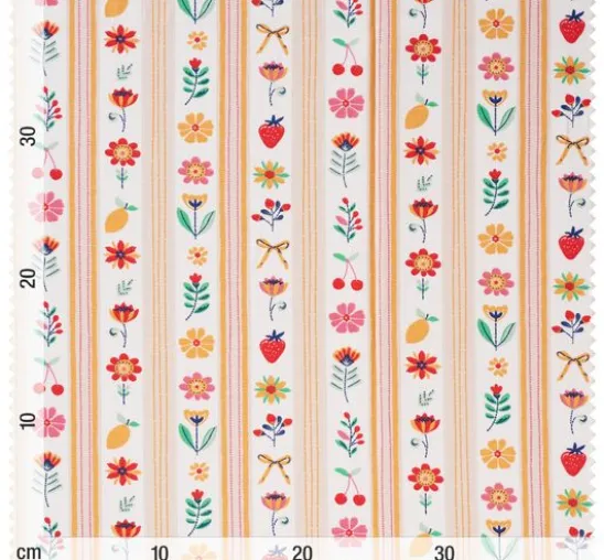 Baumwoll-Stoff "Summer Ribbon"
