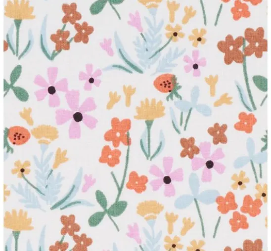 Baumwoll-Stoff "Tiny Garden-Flowers"
