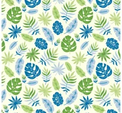 Baumwoll-Stoff "Tropic leaves"