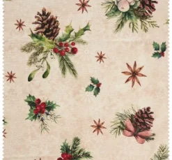 Baumwoll-Stoff "Xmas", Acryl beschichtet