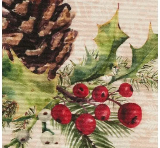 Baumwoll-Stoff "Xmas", Acryl beschichtet