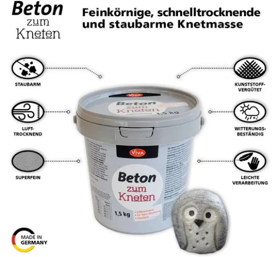 Beton zum Kneten