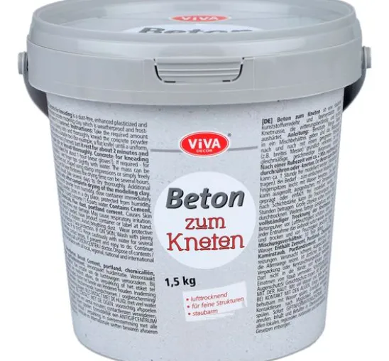 Beton zum Kneten