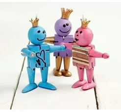 Bewegliche Figuren, H 8 cm