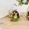 Blüten-Pick mit Grün