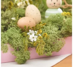 Blüten-Pick mit Grün