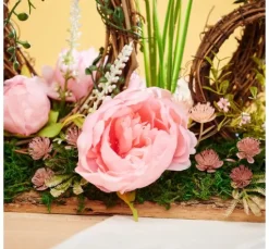 Blüten-Pick mit Grün