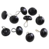 Bärenaugen, Ø 6 mm, schwarz